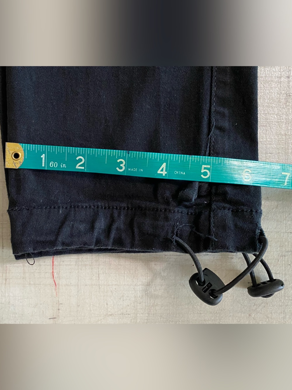 Michael Strahan Men's Black Cargo Jogger Pants - Elastic Waist - Picture 13 of 13